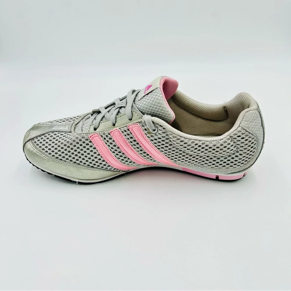 Adidas shoes CC Ride Trainers Pink Gray Silver running workout Women Size 9.5 - Picture 4 of 10